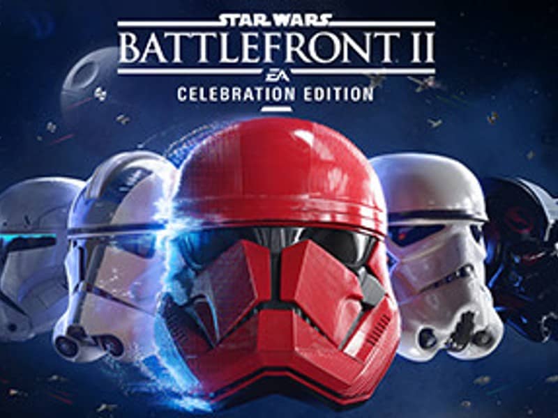 Star Wars Battlefront 2 game cover art