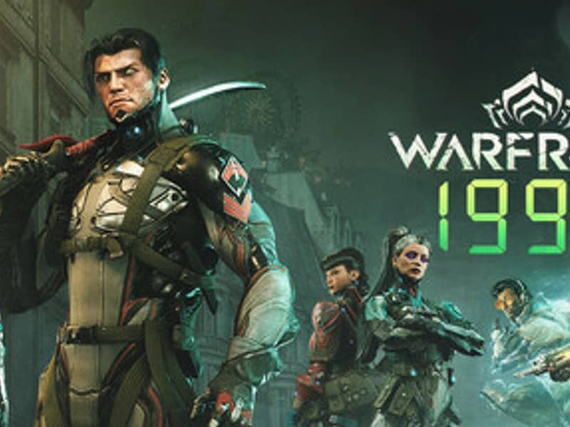Warframe game cover art
