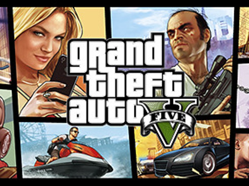 GTA 5 game cover art